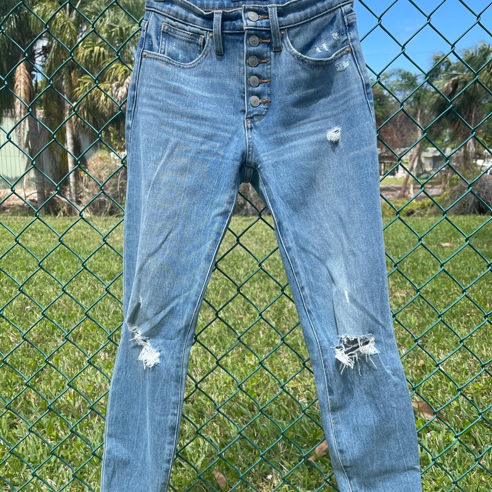 Lucky Brand Crop Bridgette High Rise